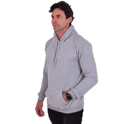 Imagem de Kit 2 Moletons Masculino Macio Confortável 100% Algodão Casual Básico