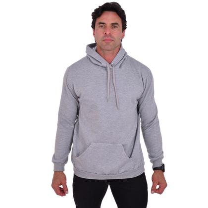 Imagem de Kit 2 Moletons Masculino Macio Confortável 100% Algodão Casual Básico