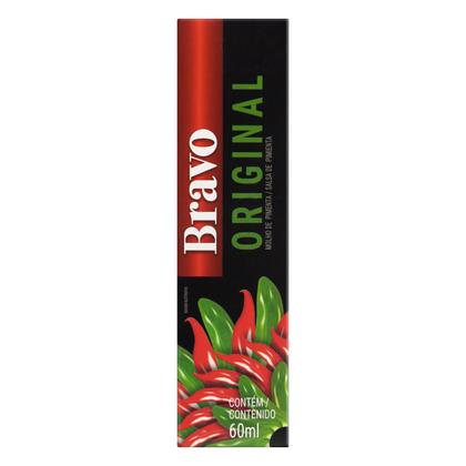 Imagem de Kit 2 Molho De Pimenta Original 60ml Bravo Extra Picante