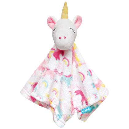 Imagem de Kit 2 Naninhas Unicórnio Pelúcia Antialérgica Bebê Buba