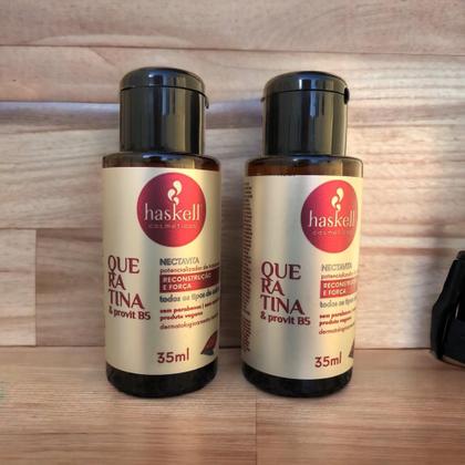 Imagem de kit 2 Nectar de Queratina Haskell Reconstrução e Força 35 ML