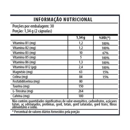 Imagem de Kit 2 Neurofan Ultra Nootropic Fosfatidilserina + Vitaminas 2x60 cps Flora Nativa