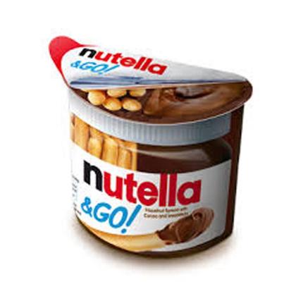 Imagem de Kit 2 nutella & go creme de avelãs & palitos de biscoito alemanha