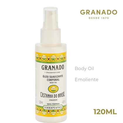Imagem de Kit 2 Óleo Corporal Emoliente Castanha do Brasil Granado Terrapeutics 120ml