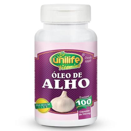 Imagem de Kit 2 Óleo de Alho 350mg Unilife 100 cápsulas