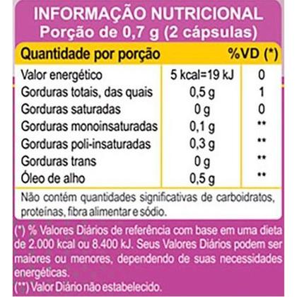 Imagem de Kit 2 Óleo de Alho 350mg Unilife 100 cápsulas