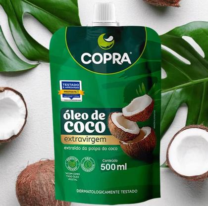 Imagem de KIT 2 Óleo de Coco Extravirgem Pouch 500ml Copra