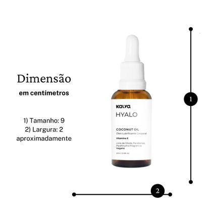 Imagem de Kit 2 Oleo De Coco Intimo Puro Hidratante Para Regiao Intima