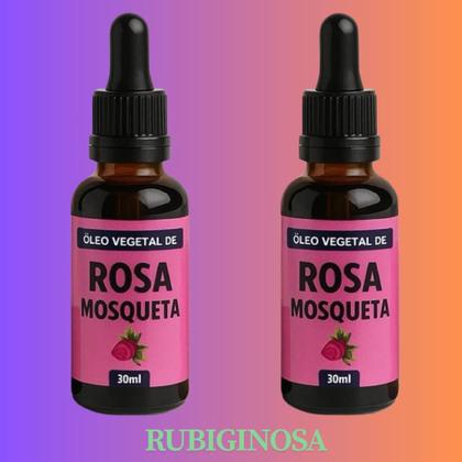 Imagem de KIT 2 Óleo de Rosa Mosqueta Rubiginosa 100% Natural 30ml