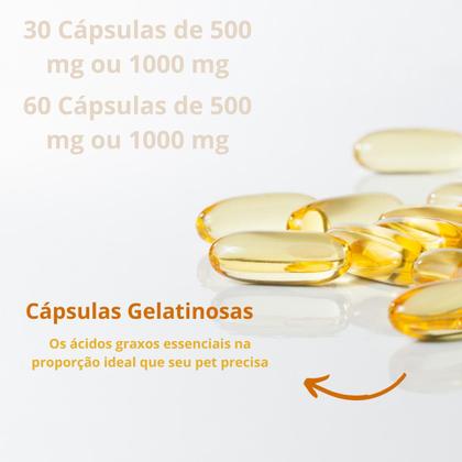 Imagem de Kit 2 Ômega 3 Vet Suplemento Botupharma  500mg 60 Cápsulas
