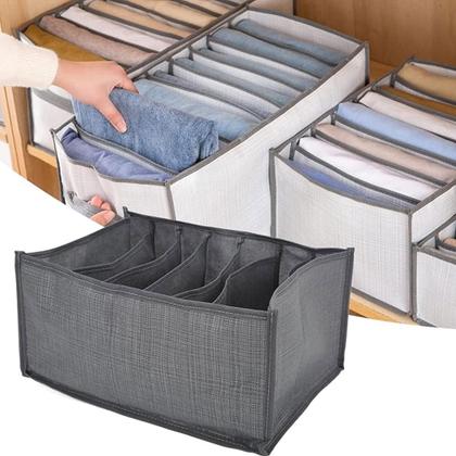 Imagem de Kit 2 Organizador Gaveta Colmeia 9 Divisórias Roupa Íntima