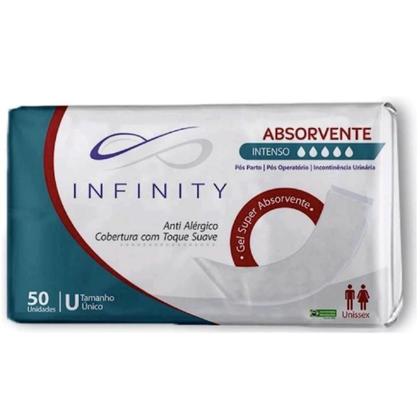 Imagem de Kit 2 Pacotes Absorvente Adulto Geriátrico - Infinity Total 100 Unidades