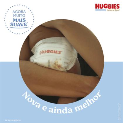 Imagem de Kit 2 Pacotes Fralda Descartável Huggies Natural Care tamanho RN - 36 unidades