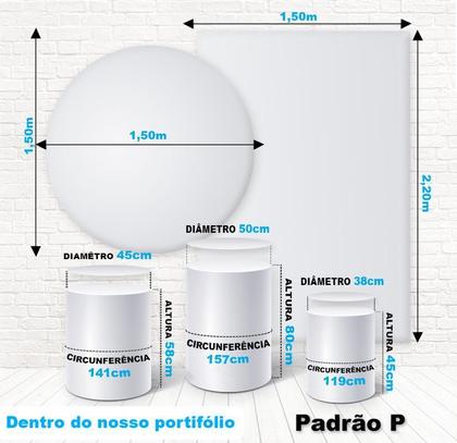 Imagem de Kit 2 Painéis E Capas 3D Sublimado Lisos Fkpc-1772