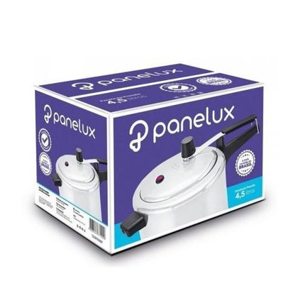 Imagem de Kit 2 Panela de Pressão Panelux Polida 4,5 Litros Alumínio Polido Classic Inmetro Ref 1029