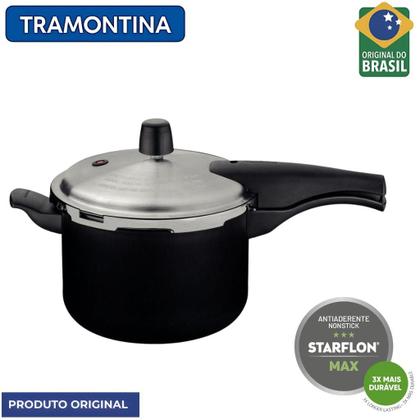 Imagem de KIT 2 panelas de pressão TRAMONTINA 4.5l e 6l ORIGINAL