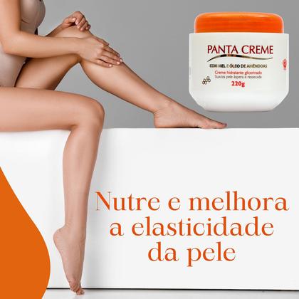 Imagem de Kit 2 Panta Creme Hidratação Corporal Profunda + 1 Loção Rachadex Combate Pés Rachados