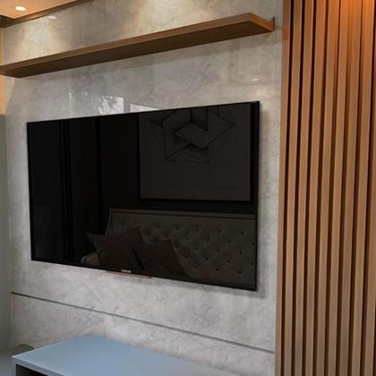 Imagem de Kit 2 Papel de Parede Adesivo Lavavel Pedra Marmore Cinza Claro 10M