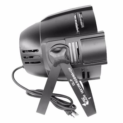 Imagem de Kit 2 par led 18x15w 6 in 1 rgbwa-uv indoor onelight