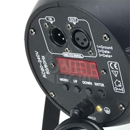 Imagem de Kit 2 par led rgbwa 60 led de 3w + mesa dmx 512