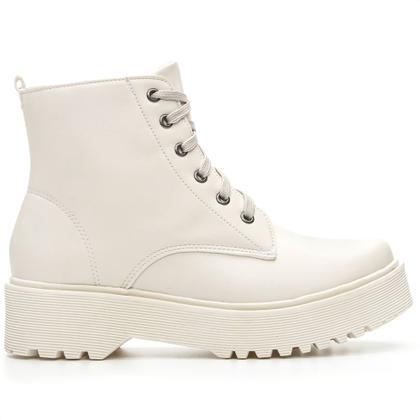 Imagem de Kit 2 Pares Bota Coturno Feminino Plataforma Sapatore Cano Médio