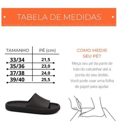 Imagem de Kit 2 Pares Chinelo Nuvem Slide Ortopédico Feminino Original