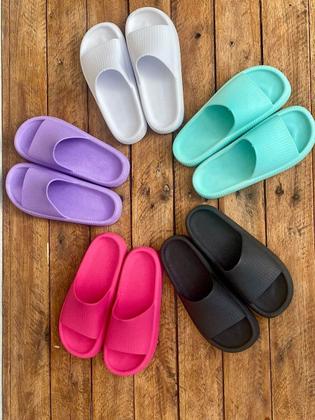 Imagem de Kit 2 Pares Chinelo Nuvem Slide Ortopédico Feminino Original