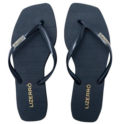 Imagem de Kit 2 Pares Chinelos Feminina Borracha Slim Leve Dia a Dia