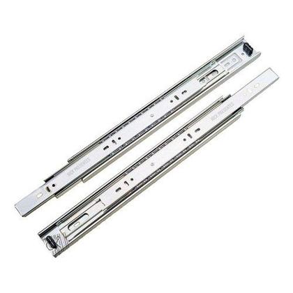 Imagem de Kit 2 Pares De Corrediça Trilho Telescópica Gaveta 25cm 35kg
