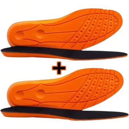 Imagem de Kit 2 Pares de Palmilha Fininha de Gel P.u Para Todos Tipos de Calçados