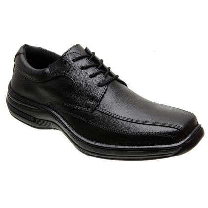 Imagem de Kit 2 Pares de Sapatos Casual Masculinos Confortável Couro Nobre Macio