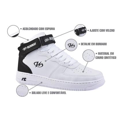 Imagem de Kit 2 Pares De Tênis Estilo Retrô Sneaker Runway Masculino