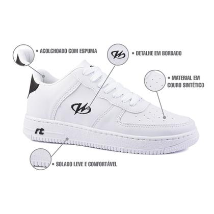 Imagem de Kit 2 Pares De Tênis Estilo Retrô Sneaker Runway Masculino