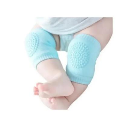 Imagem de Kit 2 Pares Joelheira Protetor Joelho Bebê Antiderrapante