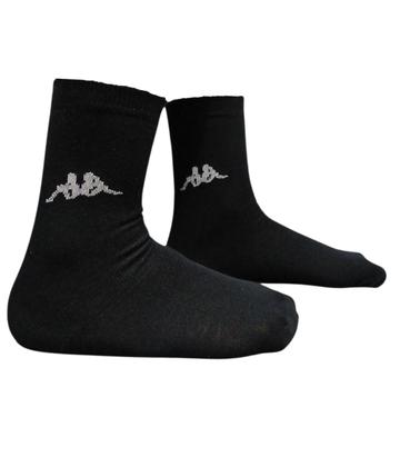 Imagem de Kit 2 pares meia casual algodão kappa cano longo unissex - tam 39-44