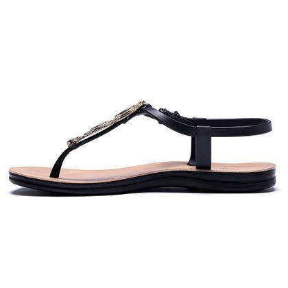 Imagem de Kit 2 Pares Sandalia Feminina Confortavel Ortopédica Terapia dos Pés