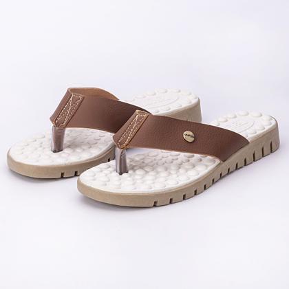 Imagem de Kit 2 Pares Sandália Feminina Ortopédica Massageadora + Rasteirinha Para Esporão Fascite Plantar