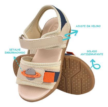 Imagem de Kit 2 Pares Sandalia Infantil Masculino Tenis Elastico Macio