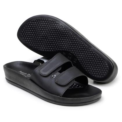 Imagem de Kit 2 Pares Sandalia Ortopédica Birlken Confortavel Terapia dos Pés Feminina