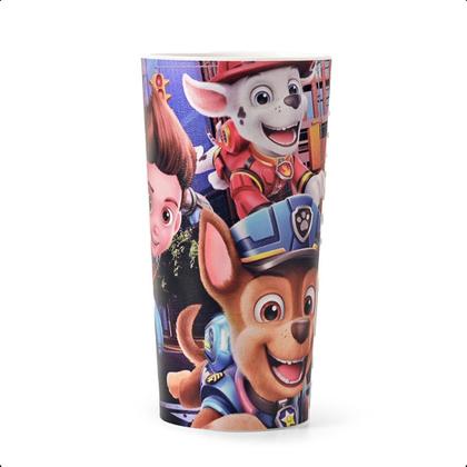 Imagem de Kit 2 Pares Sandália Papete Babuche Infantil Com Copo Patrulha Canina Masculino Novo