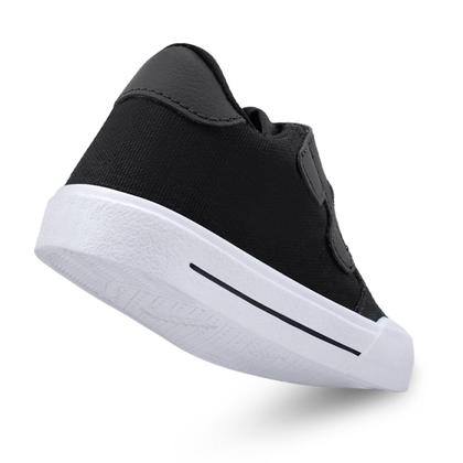 Imagem de Kit 2 Pares Sandália Papete Infantil Preta E Tênis Menino Casual Escolar Gatatuya