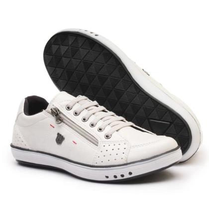 Imagem de Kit 2 Pares Sapatenis Tênis Macio Estiloso By Jack Com Zíper e Cadarço