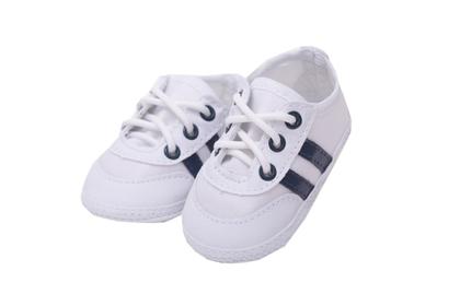 Imagem de Kit 2 Pares Sapatinho De Bebê Tênis + Touca Gorro Soft Ref.211