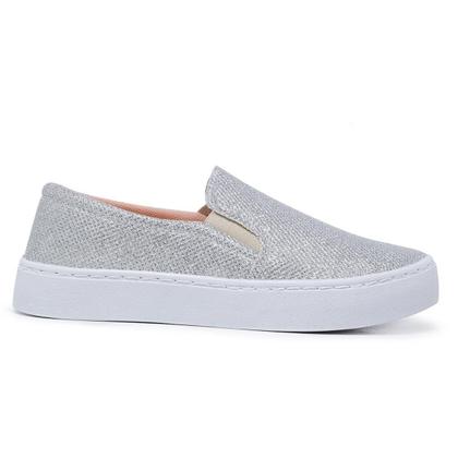Imagem de Kit 2 Pares Tênis Casual Slip On Iate com Glitter Macio e Confortável Combina Com Tudo