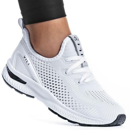 Imagem de Kit 2 Pares Tênis Feminino Branco Esportivo para Caminhada Treino