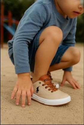 Imagem de Kit 2 Pares Tênis Infantil Casual Sola Alta Básico Escolar
