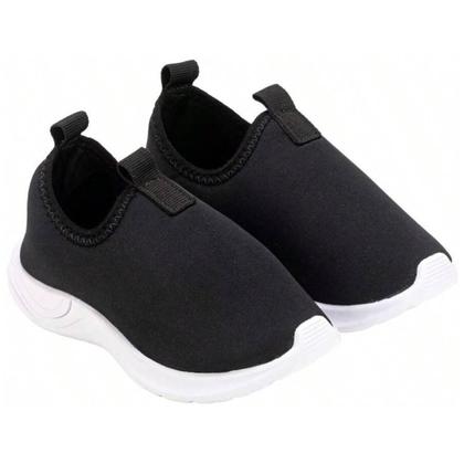 Imagem de Kit 2 Pares Tênis Infantil Menina Calce Fácil e Babuche Personagem Stitch Sandália Confortável Macia