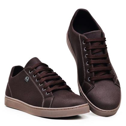 Imagem de Kit 2 Pares Tênis Masculino Sapato Polofran Casual + Chinelo