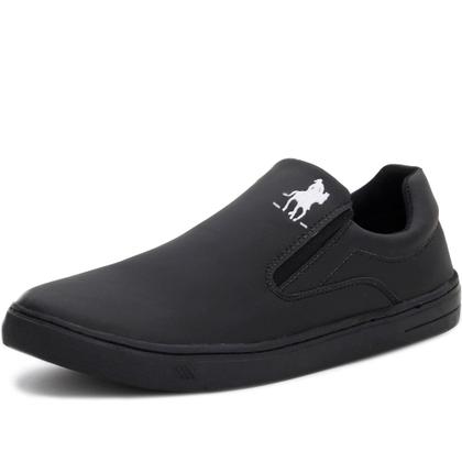 Imagem de Kit 2 Pares Tênis Slip On Casual Hfast Shoes com Elástico e Sola Reta Costurada