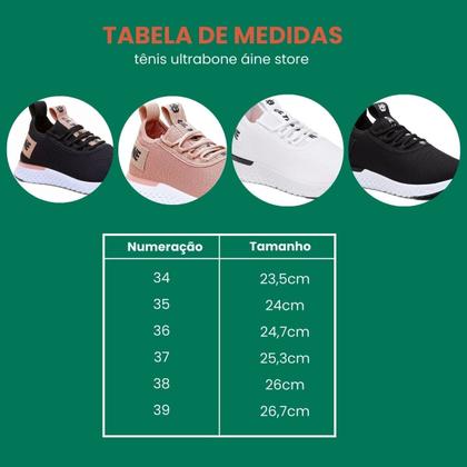 Imagem de Kit 2 Pares Tenis Ultrabone Casual Tendência Academia Escola
